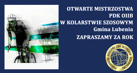 Otwarte Mistrzostwa Podkarpackiej Okręgowej Izby Inżynierów Budownictwa w Kolarstwie Szosowym 2024 r.