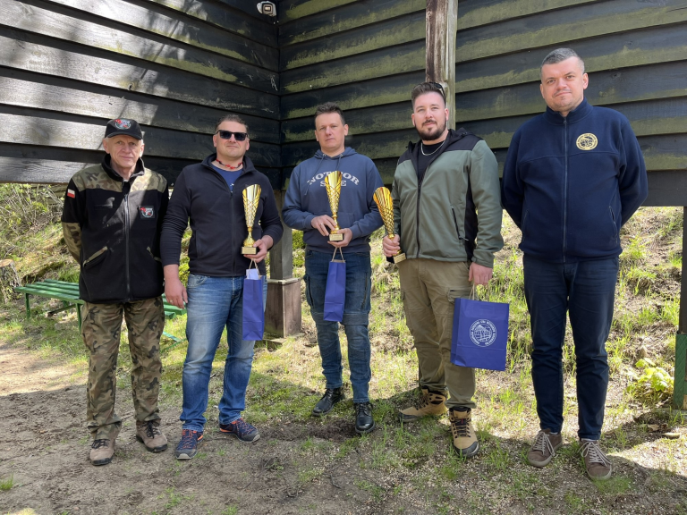 Eliminacje strzeleckie na strzelnicy myśliwskiej w Borze w Rudej Małej