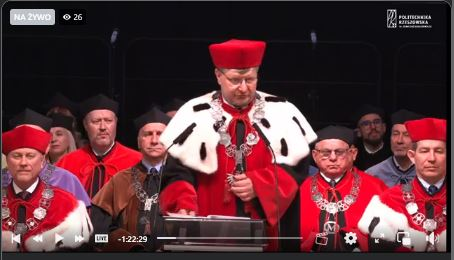 75. Inauguracja Roku Akademickiego 2025/2026 – Politechnika Rzeszowska