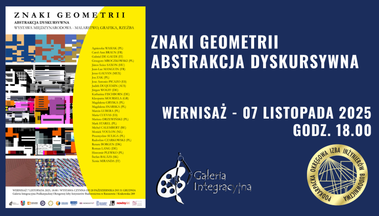 Galeria Integracyjna – Znaki Geometrii – Abstrakcja Dyskursywna