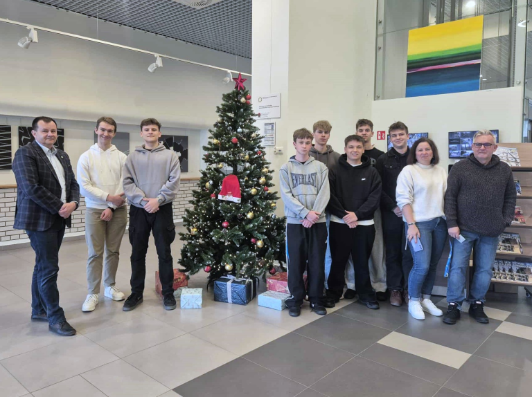 Wizyta uczniów z Zespołu Szkół Nr 2 w Stalowej Woli